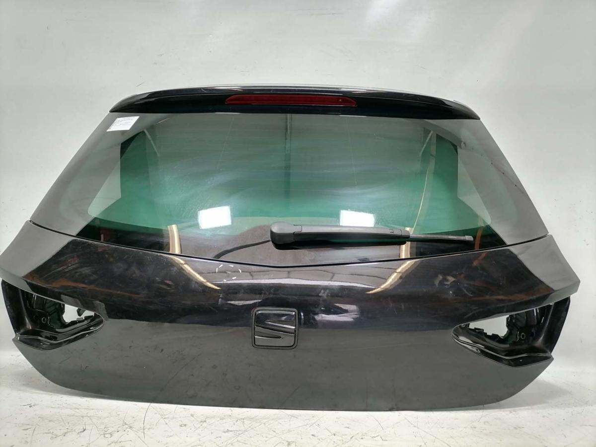 Seat Leon 5F original Heckklappe mit Heckscheibe LY9T Mythosschwarz Flie&szlig;heck Bj.2015